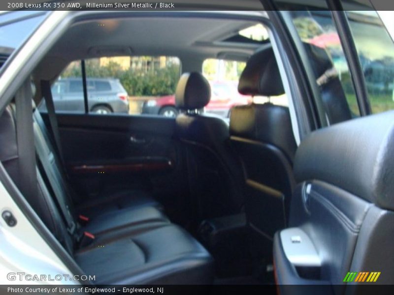 Millenium Silver Metallic / Black 2008 Lexus RX 350 AWD