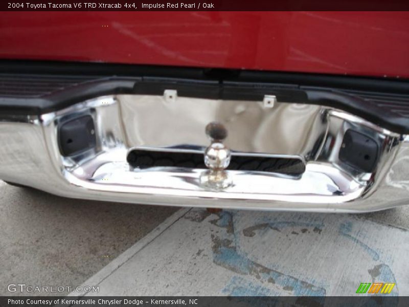 Impulse Red Pearl / Oak 2004 Toyota Tacoma V6 TRD Xtracab 4x4