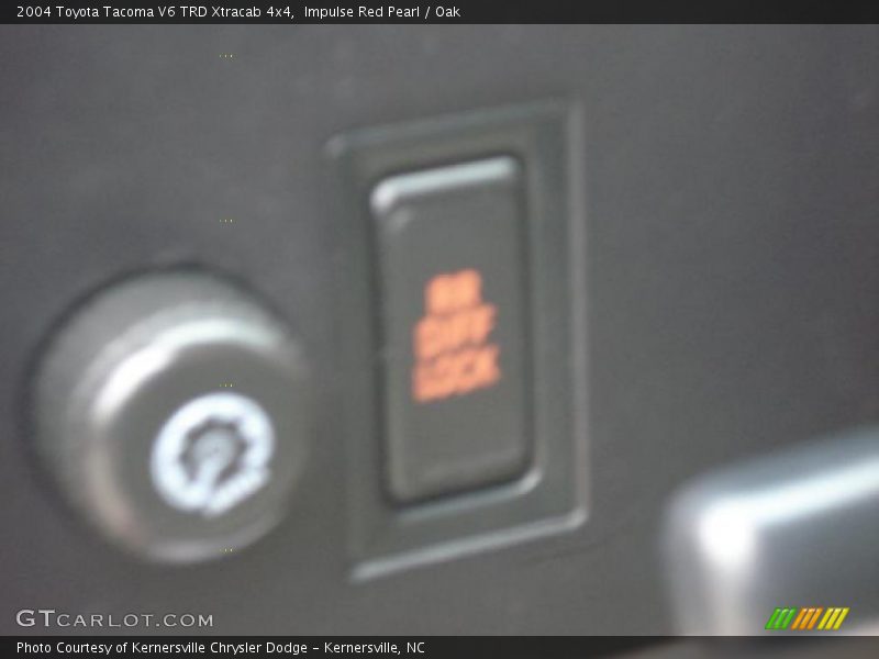 Impulse Red Pearl / Oak 2004 Toyota Tacoma V6 TRD Xtracab 4x4