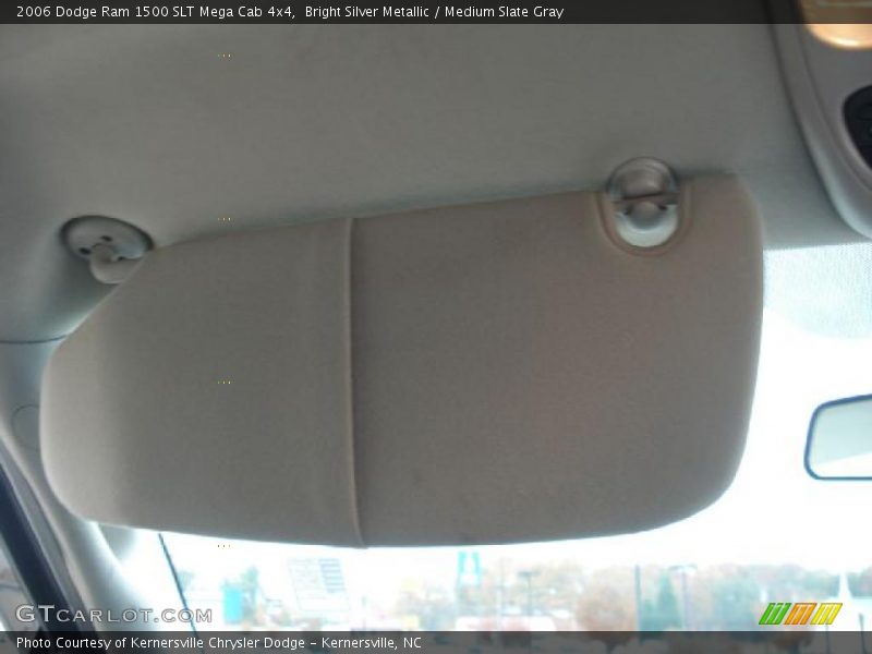 Bright Silver Metallic / Medium Slate Gray 2006 Dodge Ram 1500 SLT Mega Cab 4x4