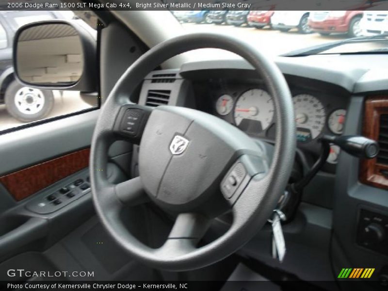 Bright Silver Metallic / Medium Slate Gray 2006 Dodge Ram 1500 SLT Mega Cab 4x4