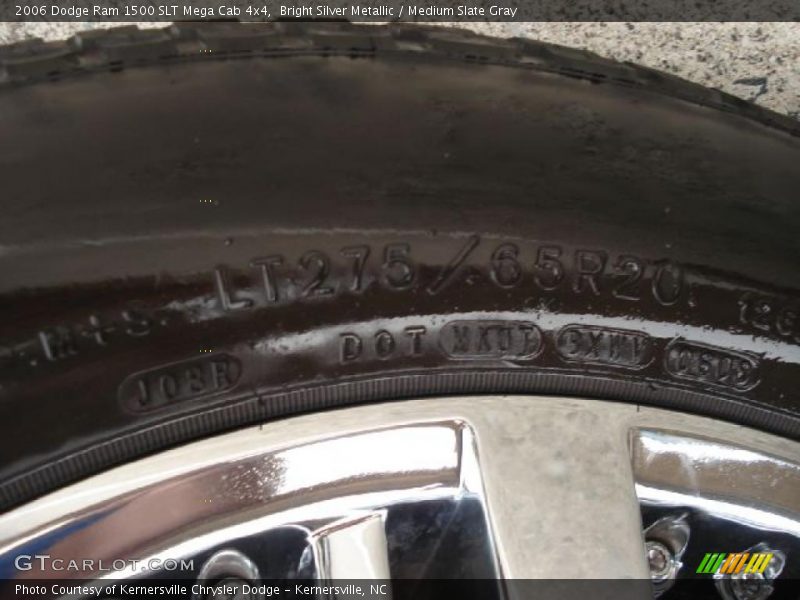 Bright Silver Metallic / Medium Slate Gray 2006 Dodge Ram 1500 SLT Mega Cab 4x4