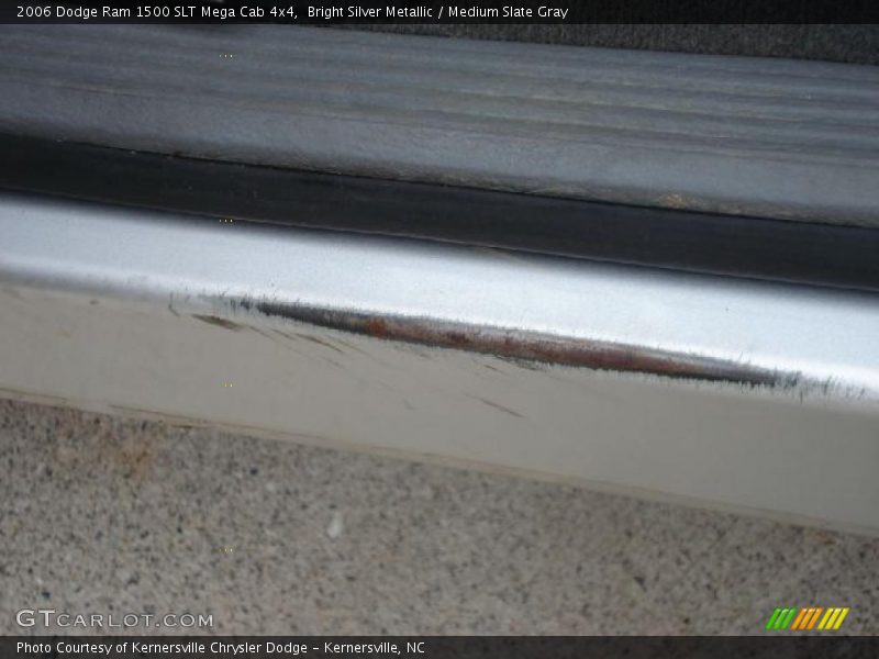 Bright Silver Metallic / Medium Slate Gray 2006 Dodge Ram 1500 SLT Mega Cab 4x4