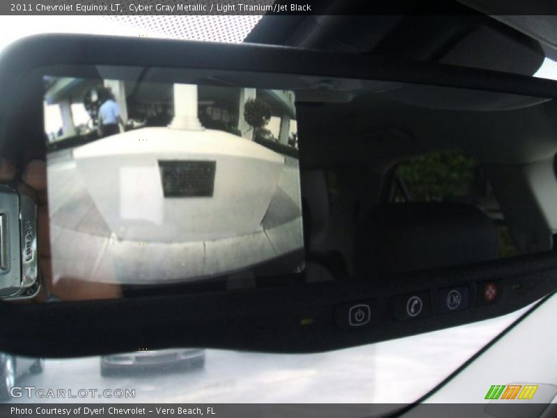 Cyber Gray Metallic / Light Titanium/Jet Black 2011 Chevrolet Equinox LT