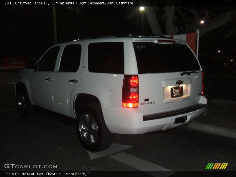Summit White / Light Cashmere/Dark Cashmere 2011 Chevrolet Tahoe LT