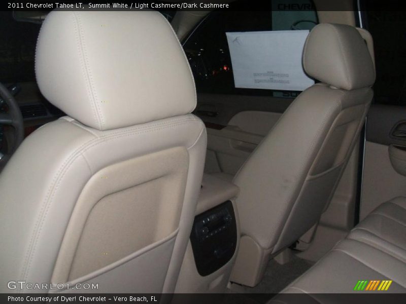 Summit White / Light Cashmere/Dark Cashmere 2011 Chevrolet Tahoe LT