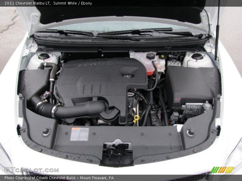  2011 Malibu LT Engine - 2.4 Liter DOHC 16-Valve VVT ECOTEC 4 Cylinder
