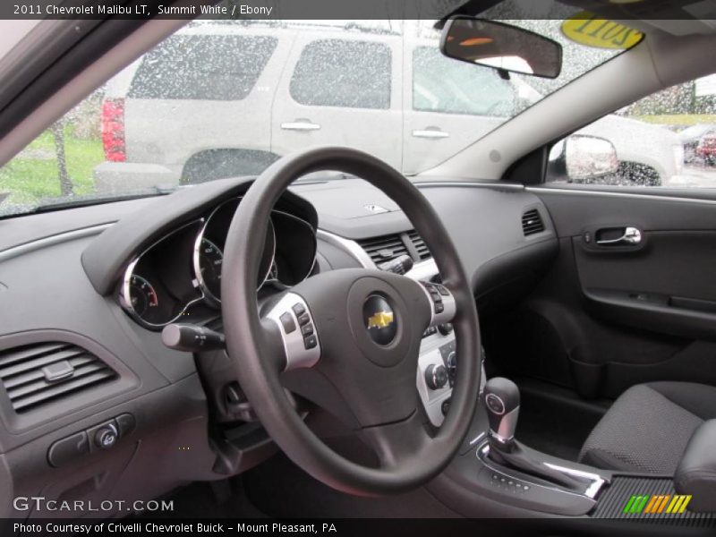 Dashboard of 2011 Malibu LT