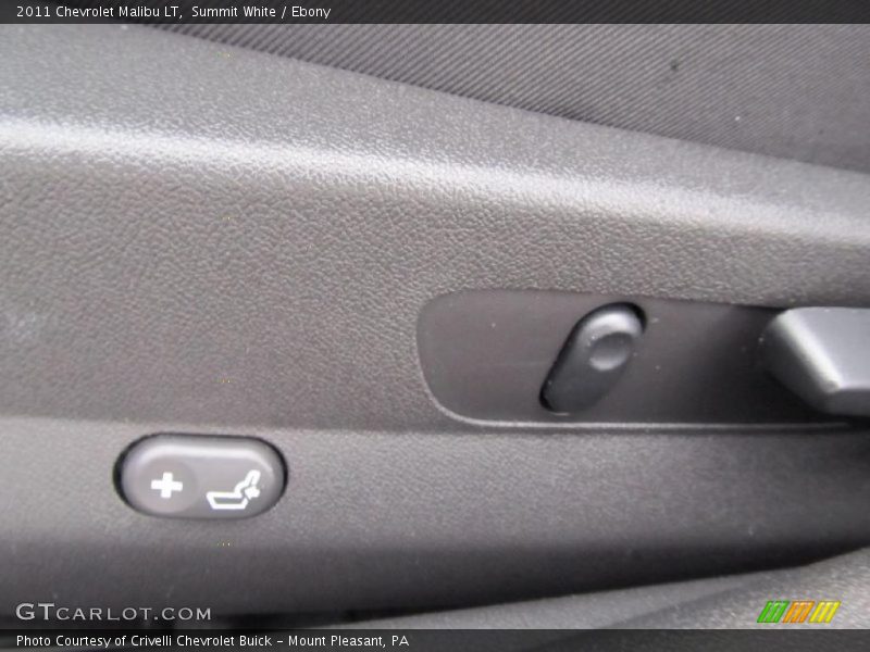 Summit White / Ebony 2011 Chevrolet Malibu LT
