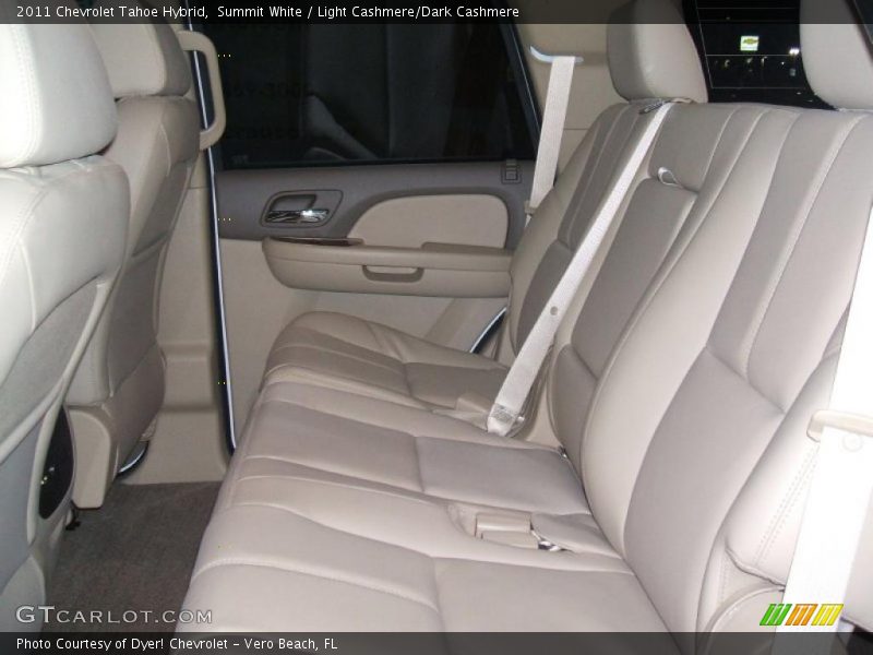  2011 Tahoe Hybrid Light Cashmere/Dark Cashmere Interior