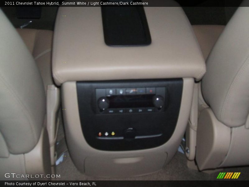 Summit White / Light Cashmere/Dark Cashmere 2011 Chevrolet Tahoe Hybrid