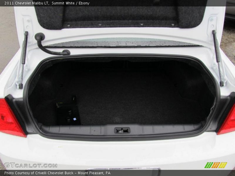 Summit White / Ebony 2011 Chevrolet Malibu LT