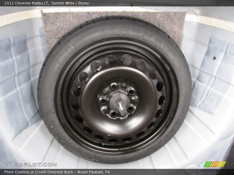 Summit White / Ebony 2011 Chevrolet Malibu LT