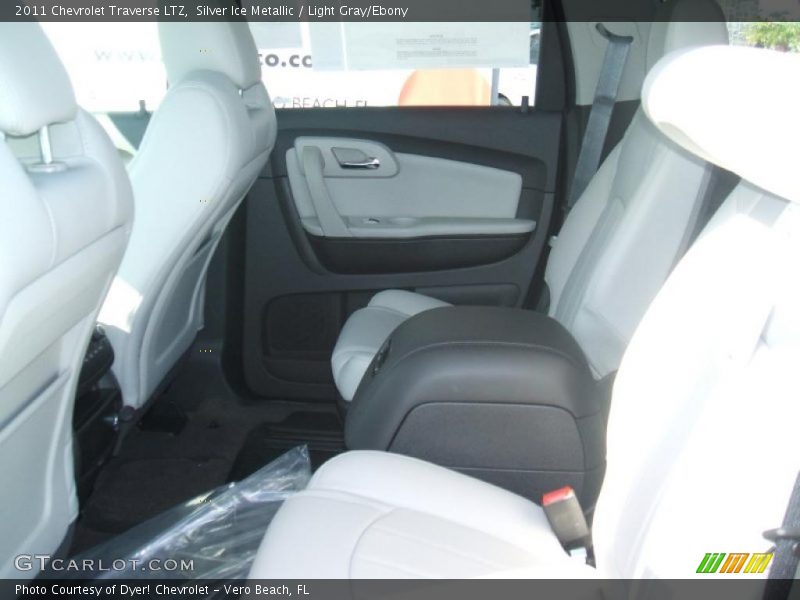 Silver Ice Metallic / Light Gray/Ebony 2011 Chevrolet Traverse LTZ