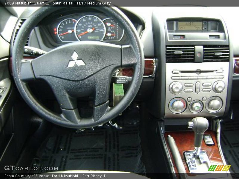 Satin Meisai Pearl / Medium Gray 2009 Mitsubishi Galant ES