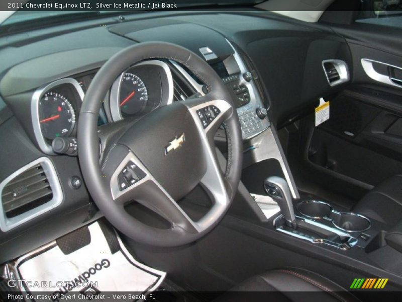 Jet Black Interior - 2011 Equinox LTZ 