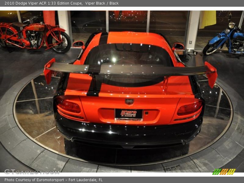 Viper Black / Black 2010 Dodge Viper ACR 1:33 Edition Coupe