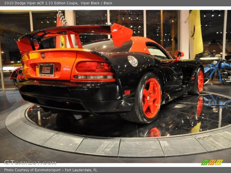 Viper Black / Black 2010 Dodge Viper ACR 1:33 Edition Coupe