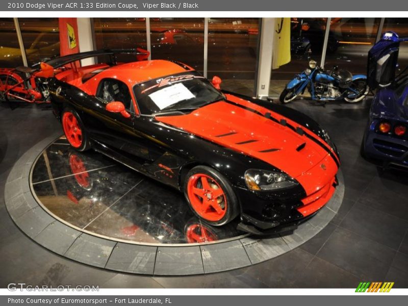 Viper Black / Black 2010 Dodge Viper ACR 1:33 Edition Coupe