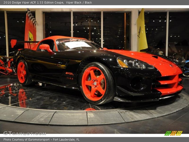 Viper Black / Black 2010 Dodge Viper ACR 1:33 Edition Coupe
