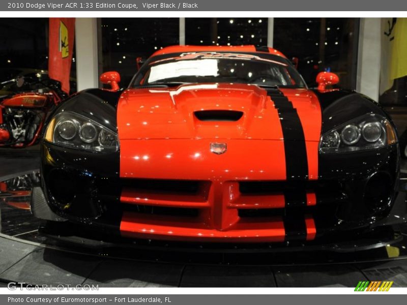Viper Black / Black 2010 Dodge Viper ACR 1:33 Edition Coupe