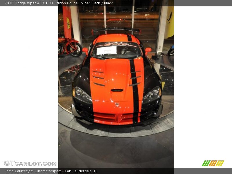 Viper Black / Black 2010 Dodge Viper ACR 1:33 Edition Coupe