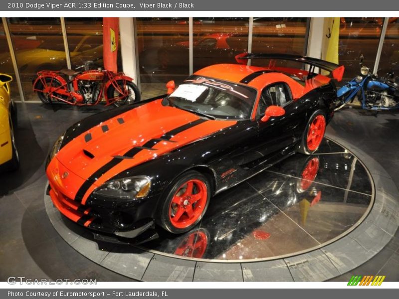 Viper Black / Black 2010 Dodge Viper ACR 1:33 Edition Coupe