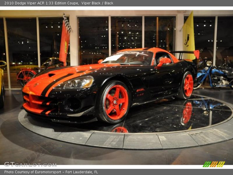 Viper Black / Black 2010 Dodge Viper ACR 1:33 Edition Coupe