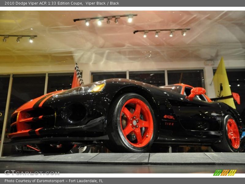 Viper Black / Black 2010 Dodge Viper ACR 1:33 Edition Coupe
