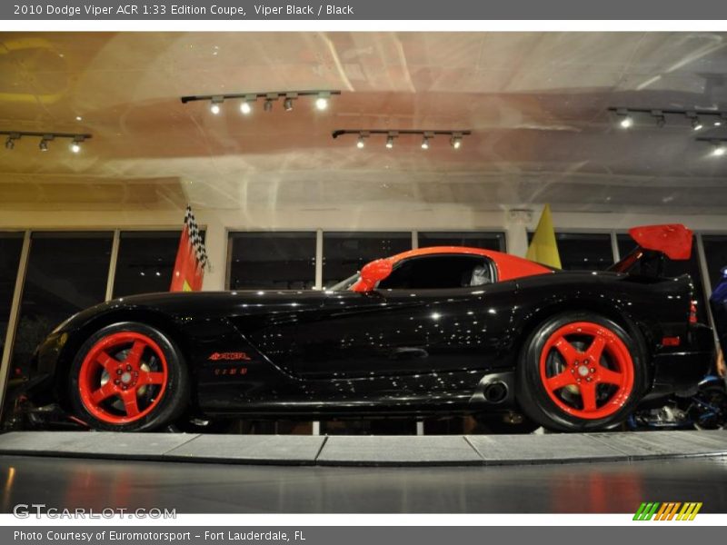 Viper Black / Black 2010 Dodge Viper ACR 1:33 Edition Coupe