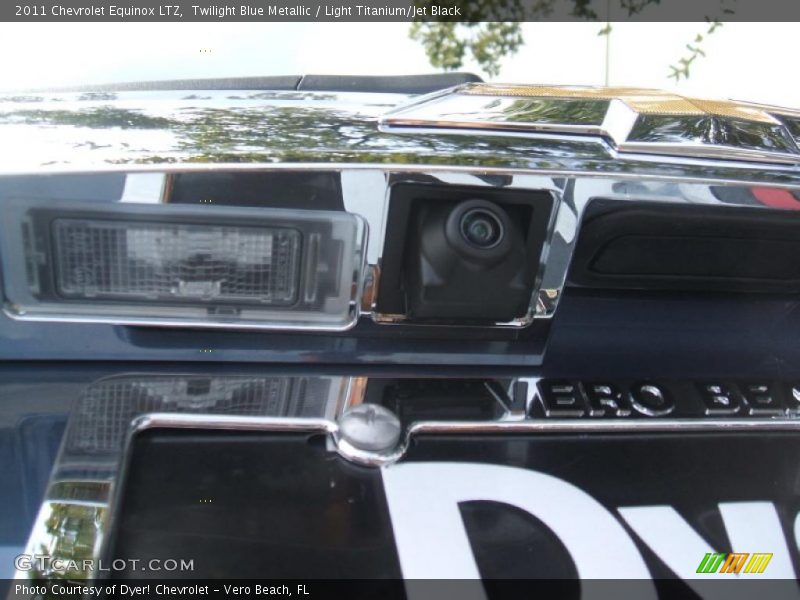Twilight Blue Metallic / Light Titanium/Jet Black 2011 Chevrolet Equinox LTZ