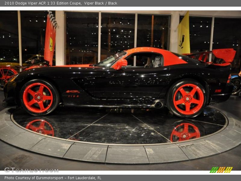 Viper Black / Black 2010 Dodge Viper ACR 1:33 Edition Coupe