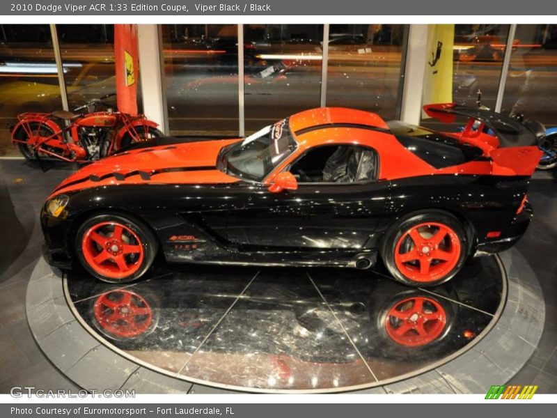 Viper Black / Black 2010 Dodge Viper ACR 1:33 Edition Coupe