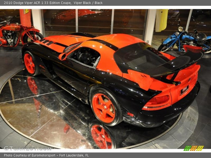 Viper Black / Black 2010 Dodge Viper ACR 1:33 Edition Coupe