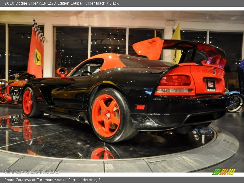 Viper Black / Black 2010 Dodge Viper ACR 1:33 Edition Coupe
