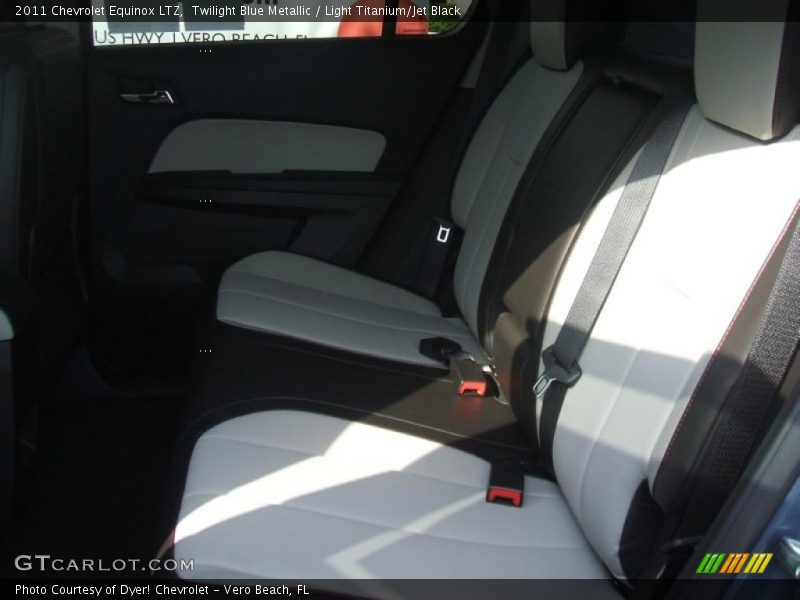 Twilight Blue Metallic / Light Titanium/Jet Black 2011 Chevrolet Equinox LTZ