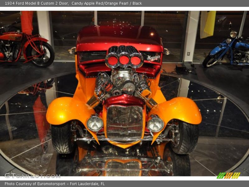 Candy Apple Red/Orange Pearl / Black 1934 Ford Model B Custom 2 Door