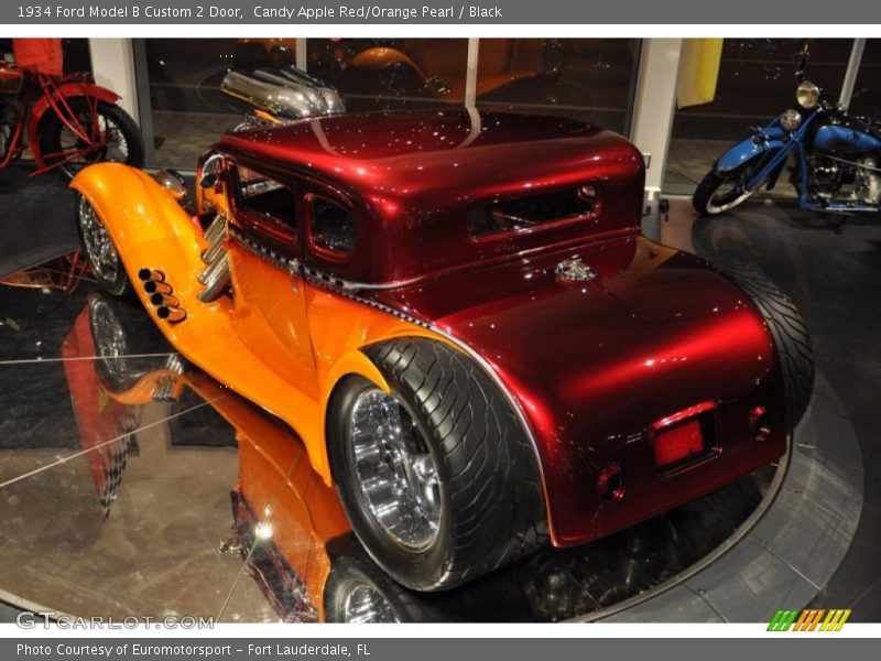 Candy Apple Red/Orange Pearl / Black 1934 Ford Model B Custom 2 Door