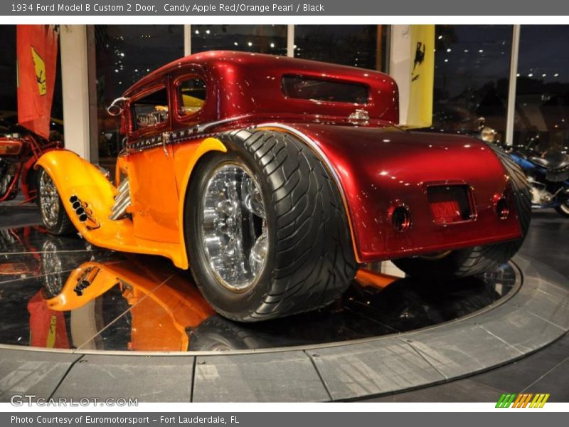 Candy Apple Red/Orange Pearl / Black 1934 Ford Model B Custom 2 Door