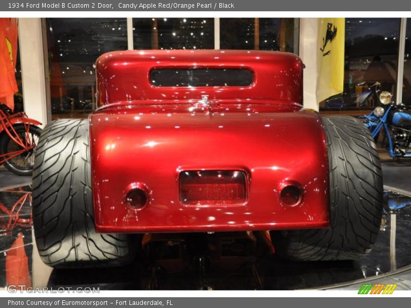 Candy Apple Red/Orange Pearl / Black 1934 Ford Model B Custom 2 Door