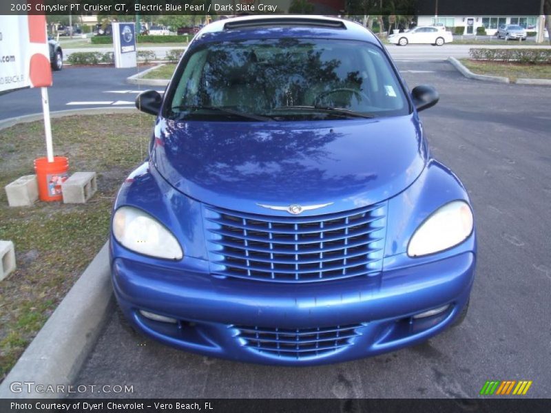 Electric Blue Pearl / Dark Slate Gray 2005 Chrysler PT Cruiser GT