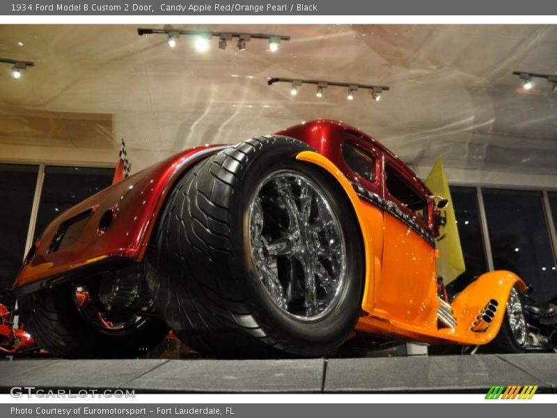 Candy Apple Red/Orange Pearl / Black 1934 Ford Model B Custom 2 Door