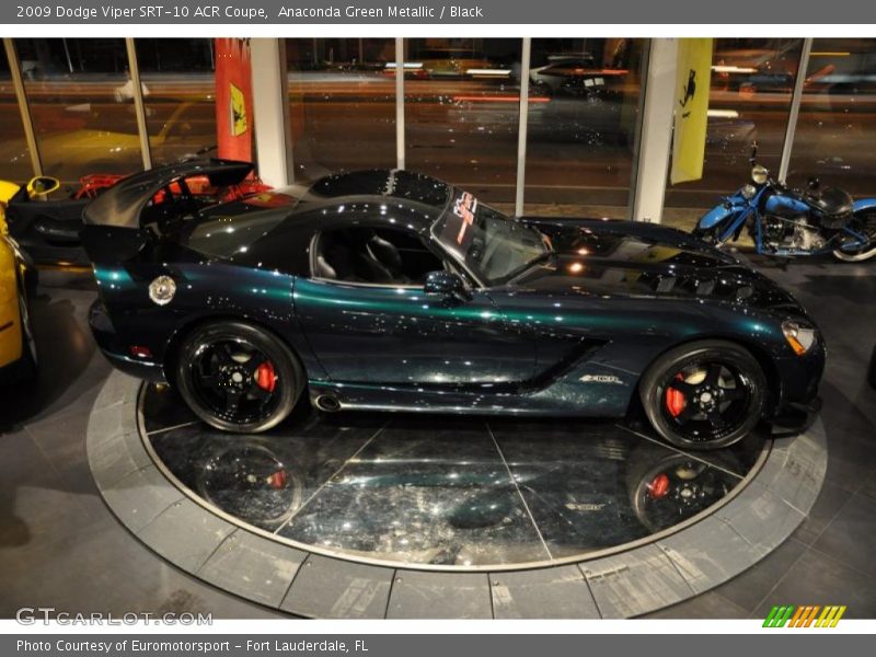  2009 Viper SRT-10 ACR Coupe Anaconda Green Metallic