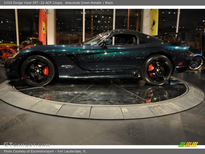  2009 Viper SRT-10 ACR Coupe Anaconda Green Metallic