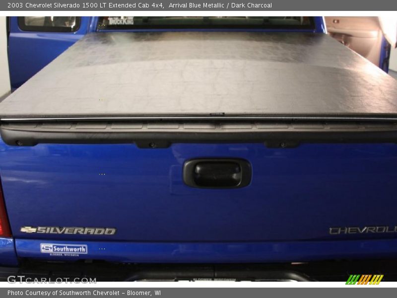 Arrival Blue Metallic / Dark Charcoal 2003 Chevrolet Silverado 1500 LT Extended Cab 4x4