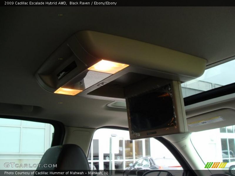 Black Raven / Ebony/Ebony 2009 Cadillac Escalade Hybrid AWD