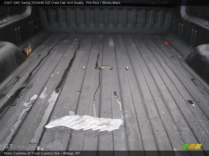 Fire Red / Ebony Black 2007 GMC Sierra 3500HD SLE Crew Cab 4x4 Dually