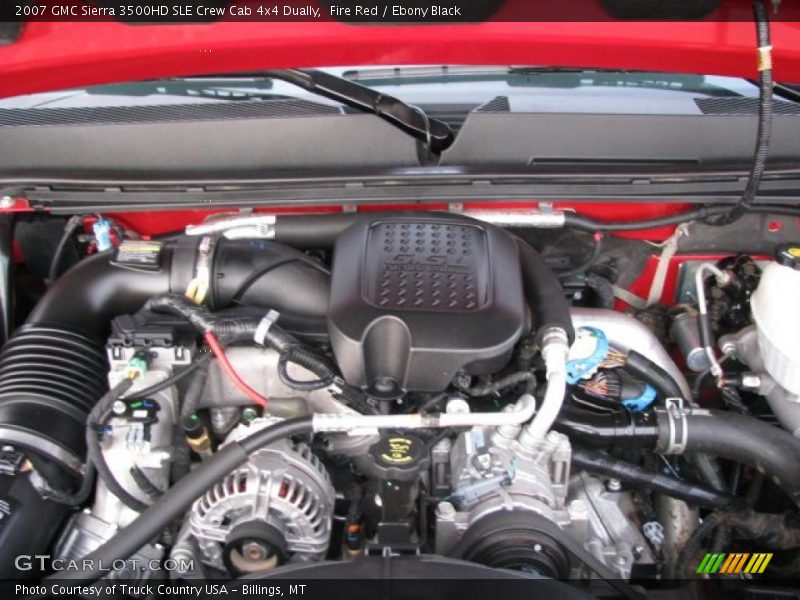  2007 Sierra 3500HD SLE Crew Cab 4x4 Dually Engine - 6.6 Liter OHV 32-Valve Duramax Turbo Diesel V8