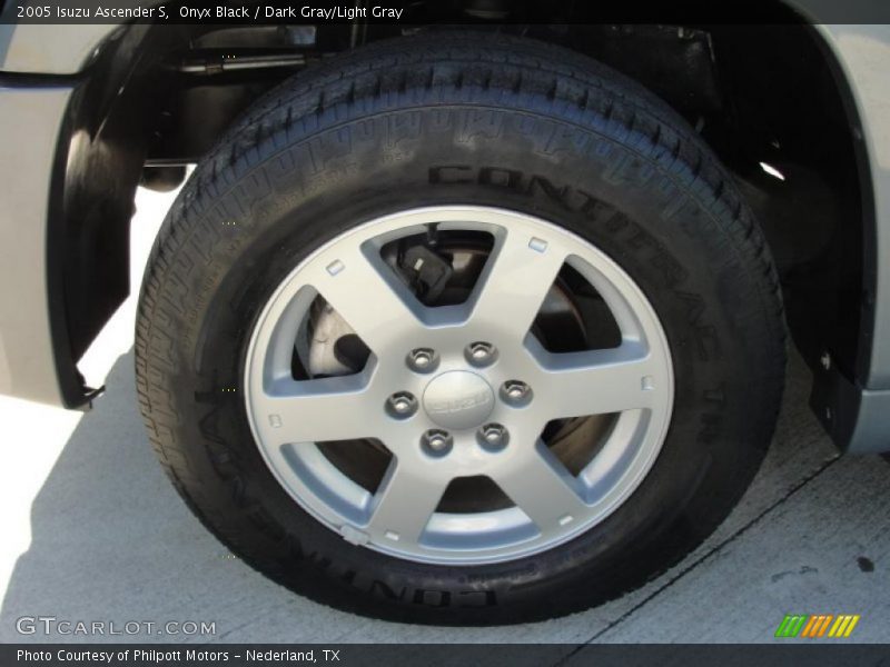 Onyx Black / Dark Gray/Light Gray 2005 Isuzu Ascender S