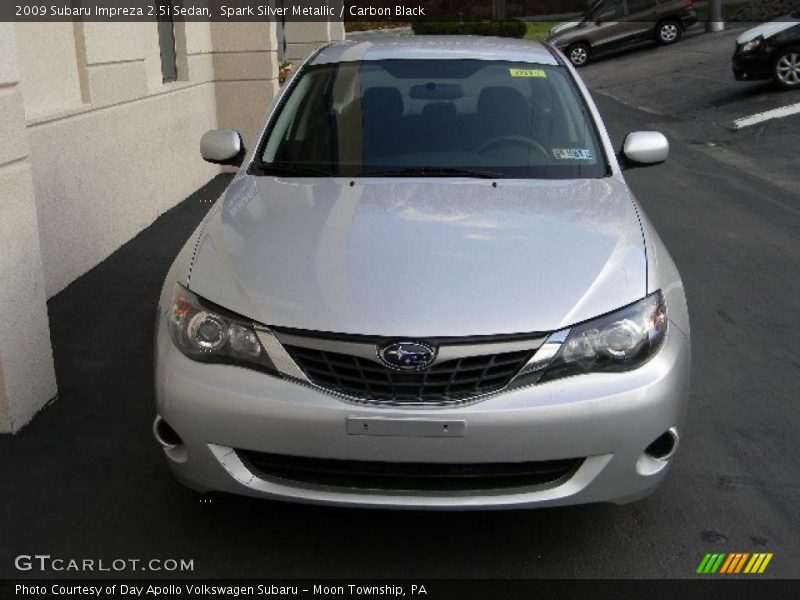 Spark Silver Metallic / Carbon Black 2009 Subaru Impreza 2.5i Sedan